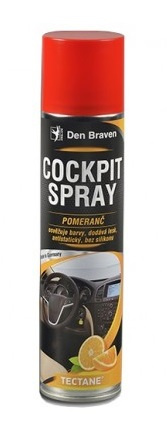 DEBBEX Cockpit spray, pomeranč, 400 ml