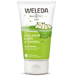 2 v 1 sprchový krém a šampon Veselá limetka - Weleda