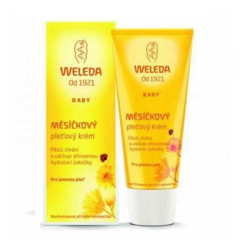 Weleda Baby and Child měsíčkový pleťový krém 10 ml