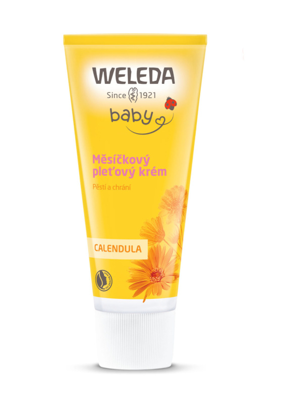 Weleda Baby and Child měsíčkový pleťový krém 10 ml