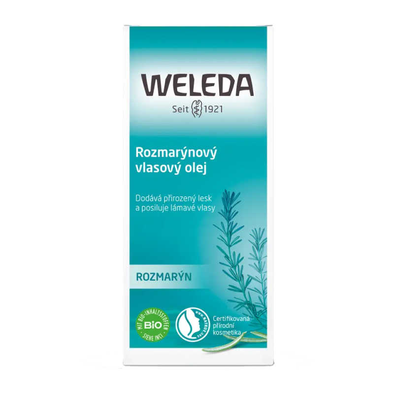 Weleda Rozmarýnový vlasový olej, 50 ml