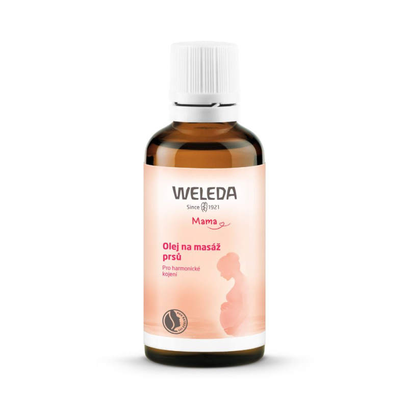 Weleda Olej na masáž prsů, 50ml
