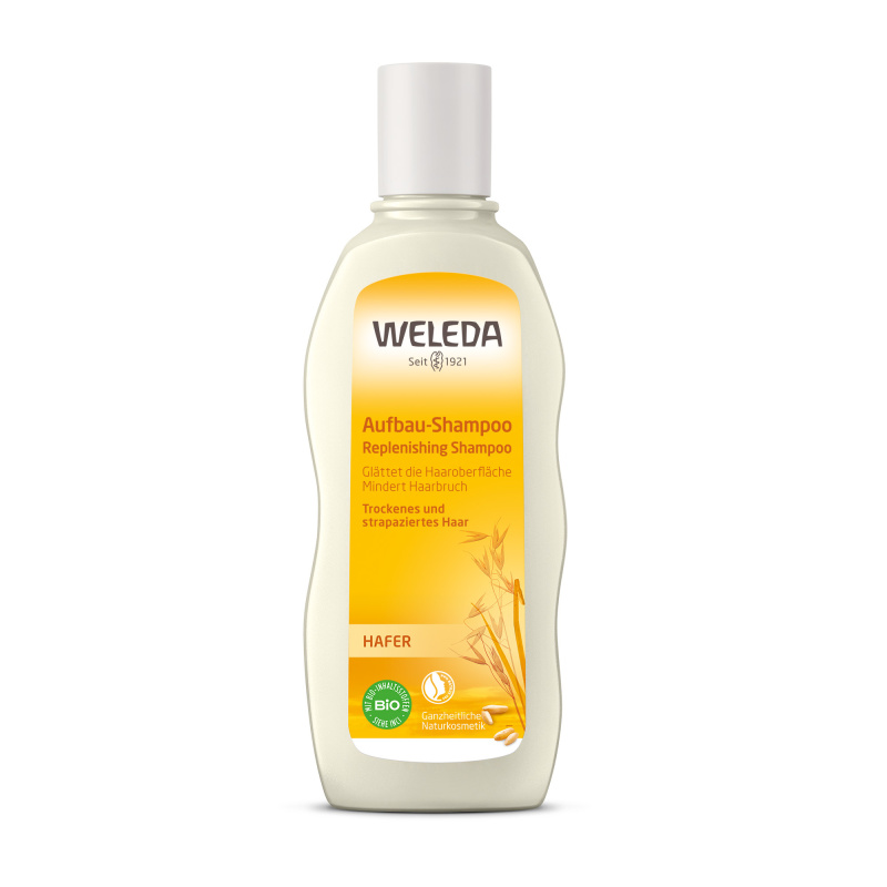 Weleda Ovesný regenerační šampon pro suché a poškozené vlasy, 190ml