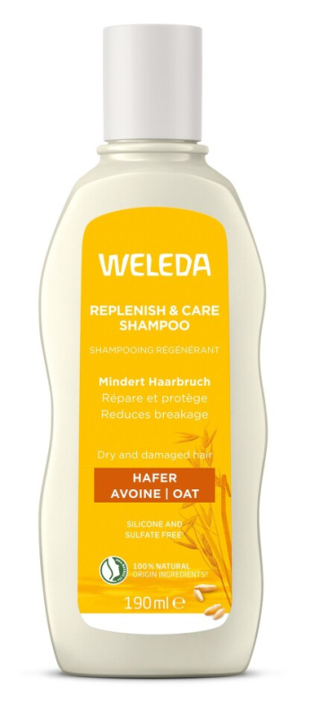 Weleda Ovesný regenerační šampon pro suché a poškozené vlasy, 190ml