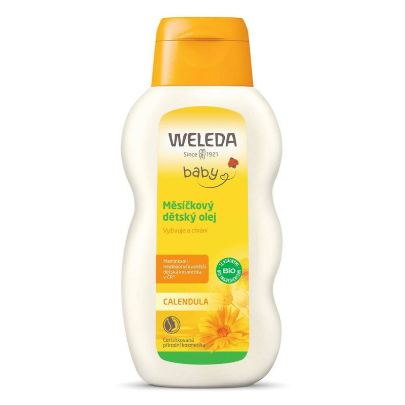 Weleda Měsíčkový dětský olej, 200 ml