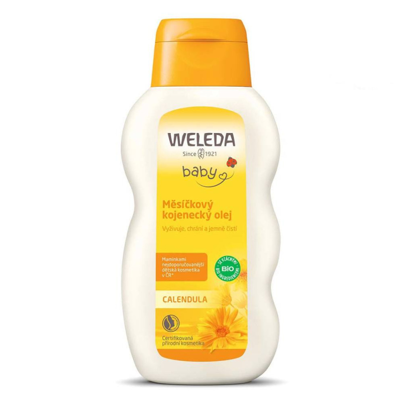 Weleda Měsíčkový kojenecký olej 10/200ml Objem: 200 ml