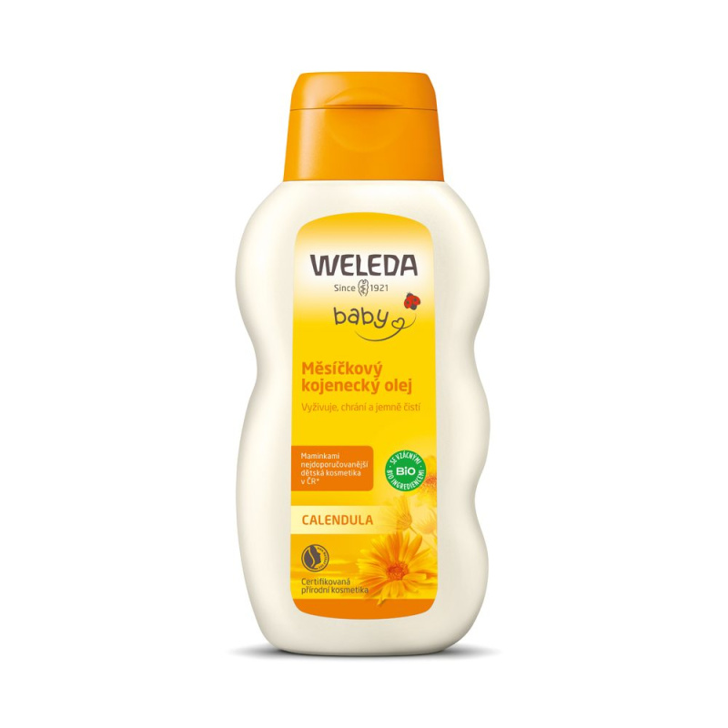 Weleda Měsíčkový kojenecký olej 10/200ml Objem: 200 ml
