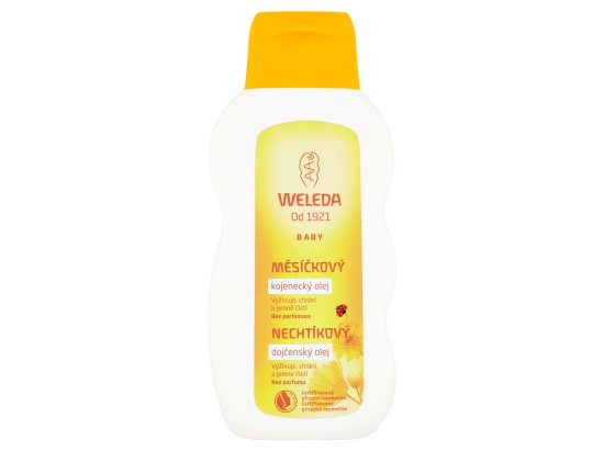Weleda Měsíčkový kojenecký olej 10/200ml Objem: 200 ml