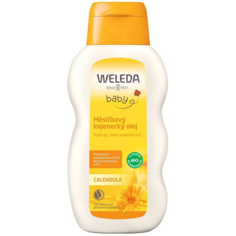 Weleda Měsíčkový kojenecký olej 10/200ml Objem: 200 ml
