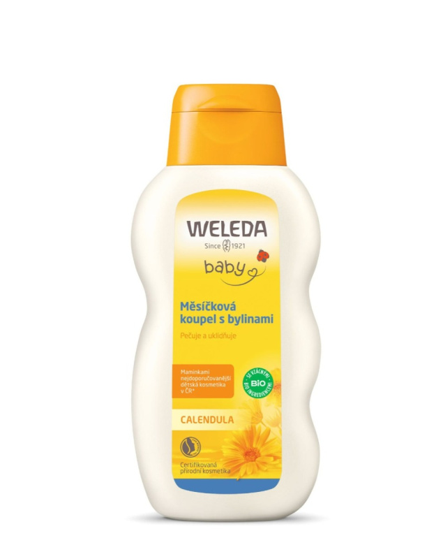 Měsíčková koupel s bylinami - Weleda
