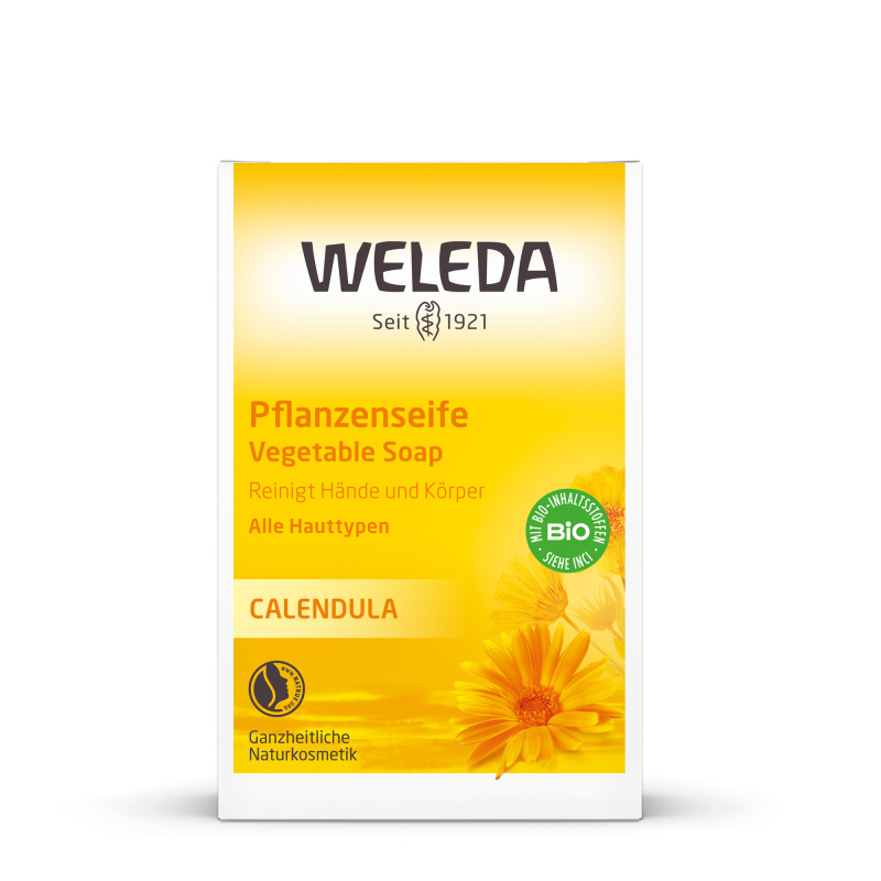 Měsíčkové rostlinné mýdlo - Weleda