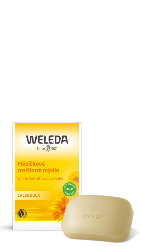 Měsíčkové rostlinné mýdlo - Weleda