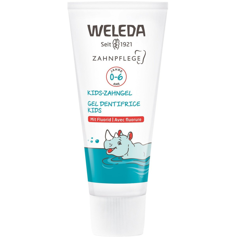 Weleda BIO Dětský zubní gel s fluoridem 0–6 let