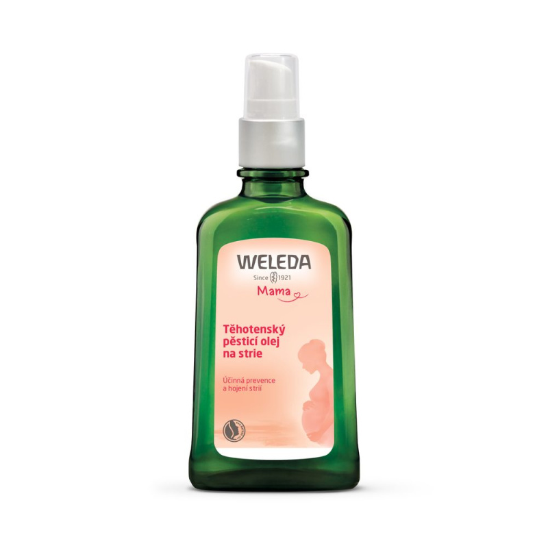 Weleda Těhotenský pěsticí olej na strie, 10/100ml Objem: 100 ml