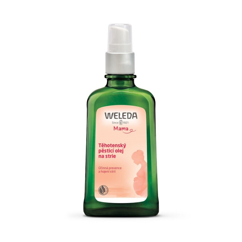 Weleda Těhotenský pěsticí olej na strie, 10/100ml Objem: 100 ml