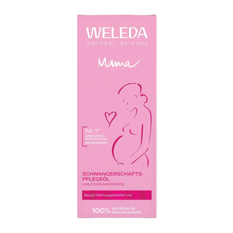 Weleda Těhotenský pěsticí olej na strie, 10/100ml Objem: 100 ml
