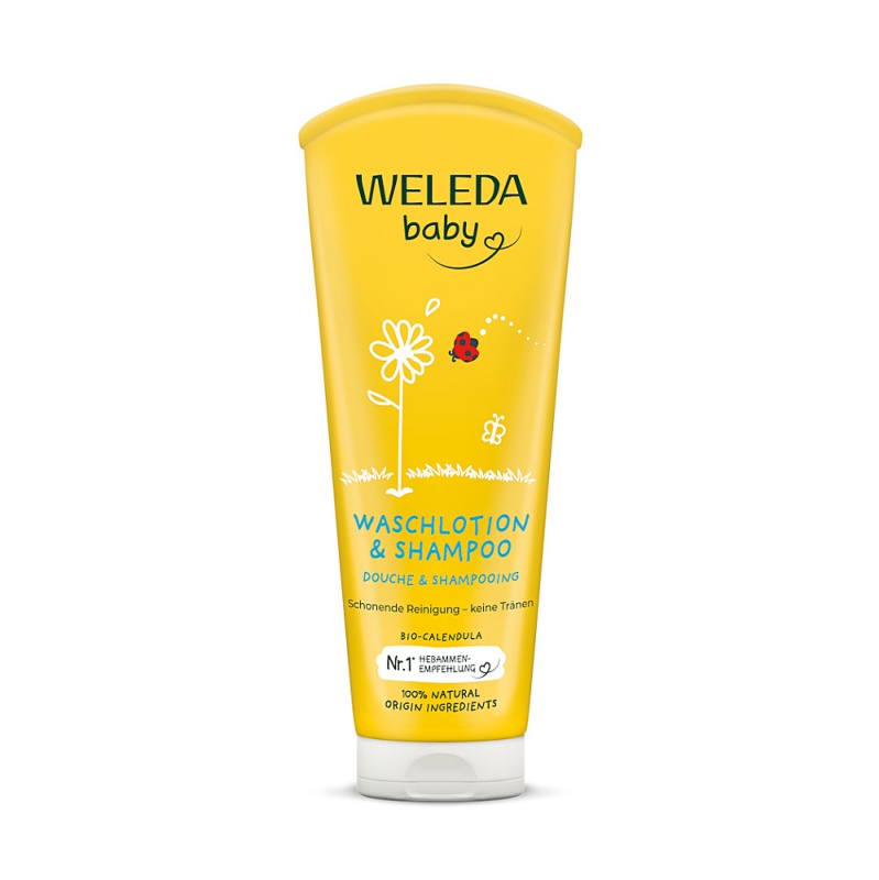 Weleda Měsíčkový dětský šampón Objem: 200 ml