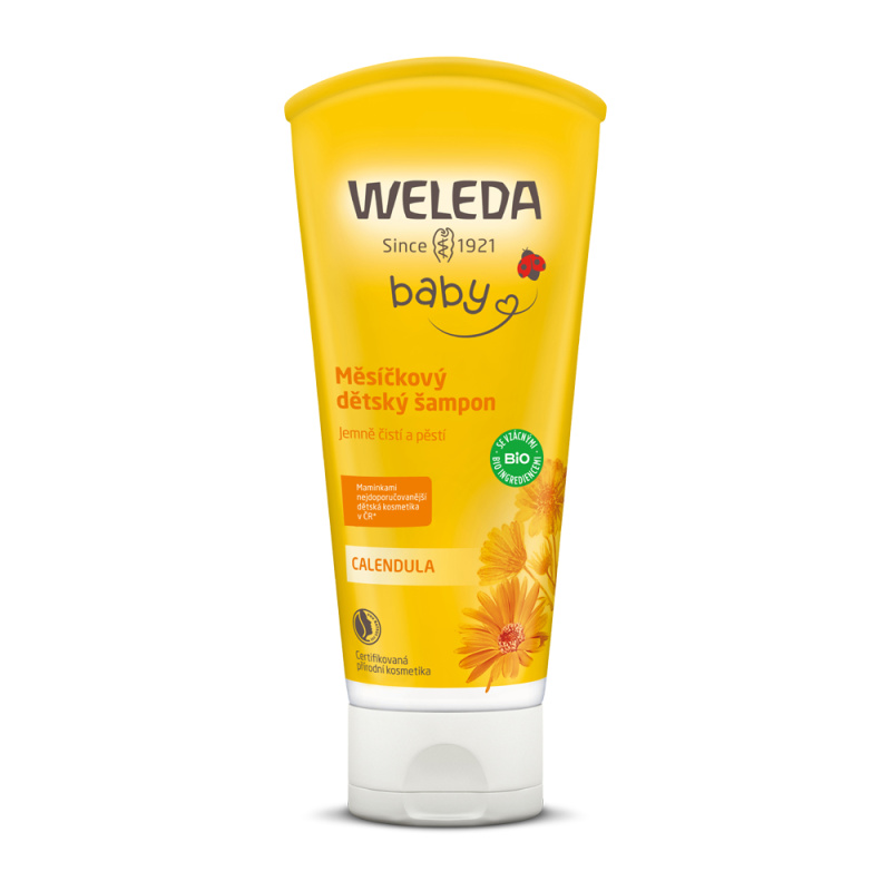 Weleda Měsíčkový dětský šampón Objem: 200 ml