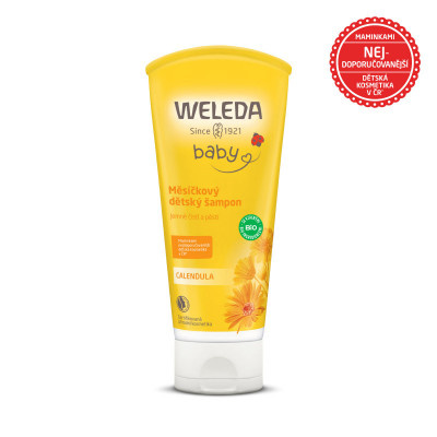 Weleda Měsíčkový dětský šampón Objem: 200 ml