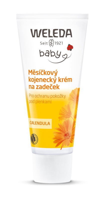 Weleda Měsíčkový kojenecký krém na zadeček, 75ml Objem: 75 ml