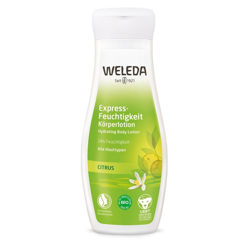 Weleda Citrus intenzivně hydratační tělové mléko 200 ml