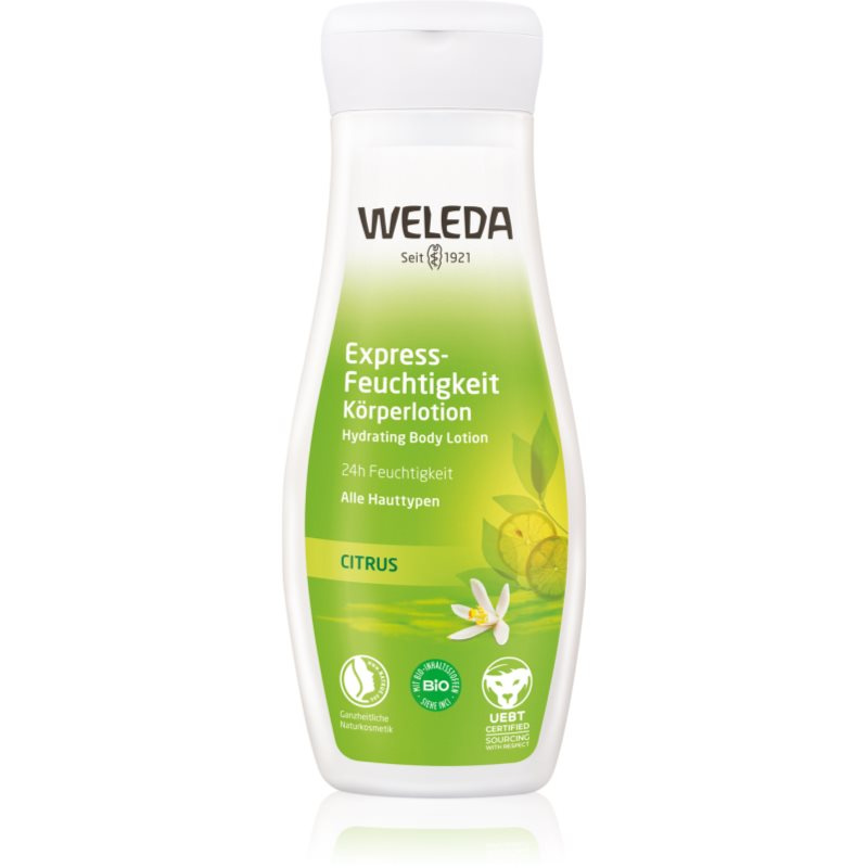 Weleda Citrus intenzivně hydratační tělové mléko 200 ml