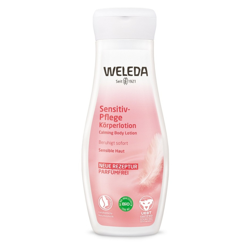 Weleda Sensitive jemné tělové mléko pro citlivou pokožku 200 ml