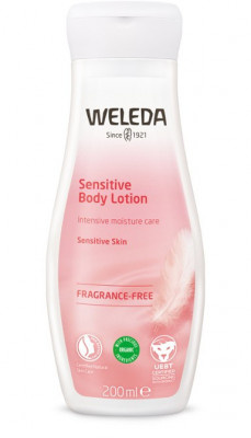 Weleda Sensitive jemné tělové mléko pro citlivou pokožku 200 ml