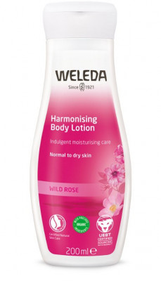 Weleda Růže jemné hydratační tělové mléko 200 ml