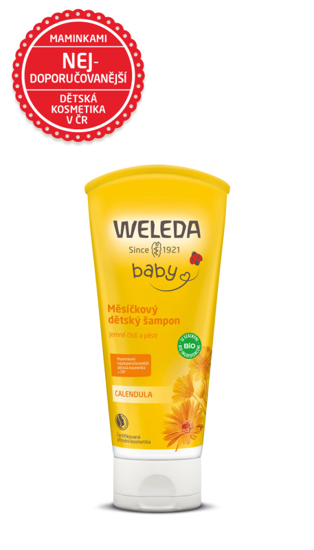 Weleda Měsíčkový dětský šampón 20/200ml Objem: 20 ml
