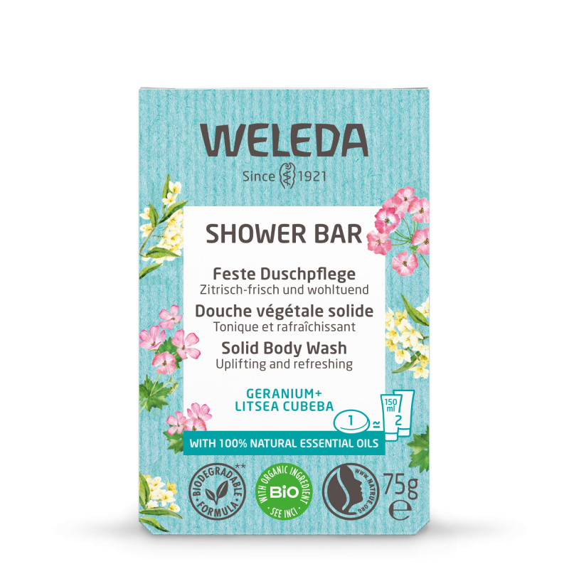 Weleda Shower Bar tuhé mýdlo 75 g