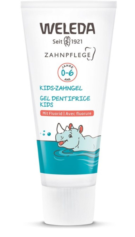 Weleda Kids zubní gel s fluoridem 0-6 years 50 ml