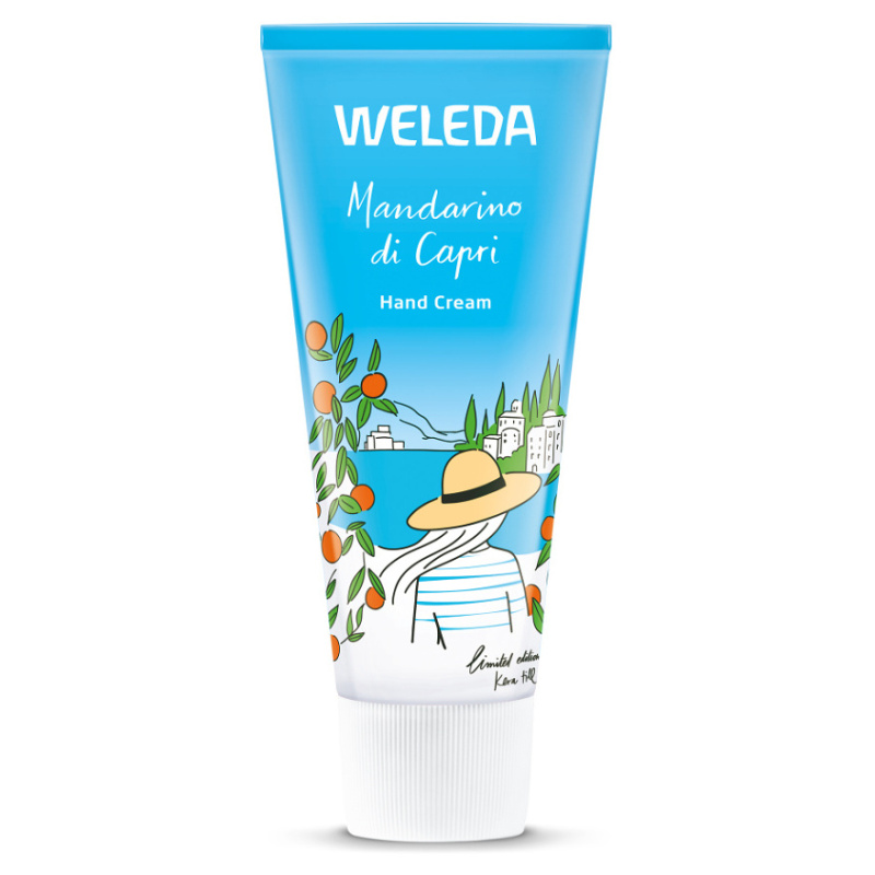 Weleda Mandarino di Capri hydratační krém na ruce Mandarin, Lavender and Rosemary 50 ml