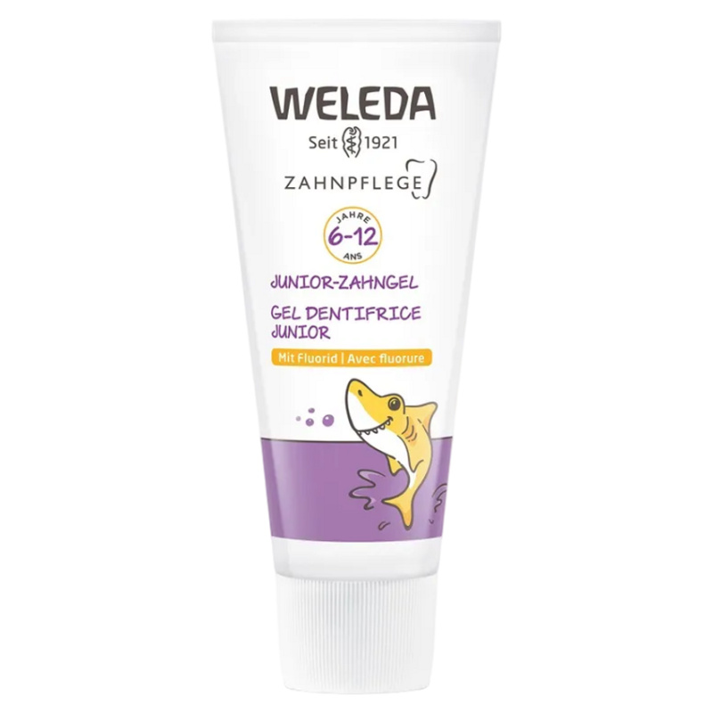 Weleda Junior zubní gel s fluoridem 6-12 years 50 ml