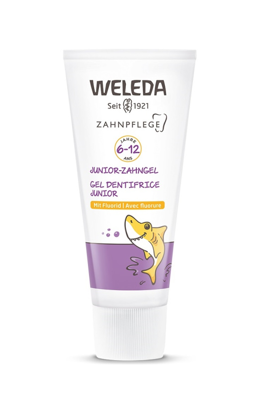 Weleda Junior zubní gel s fluoridem 6-12 years 50 ml