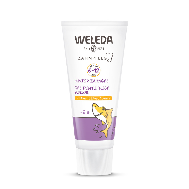 Weleda Junior zubní gel s fluoridem 6-12 years 50 ml
