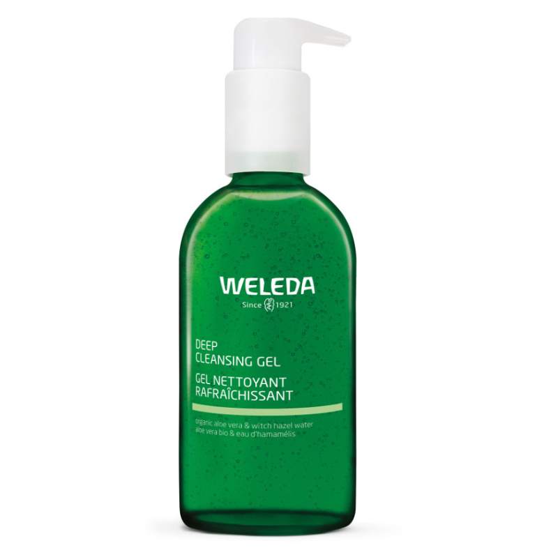 Weleda Cleansing Care Deep Cleansing Gel hloubkově čisticí gel s hydratačním účinkem 150 ml