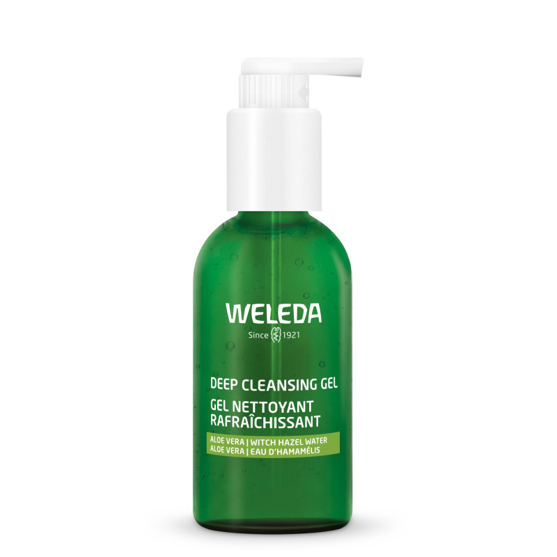 Weleda Cleansing Care Deep Cleansing Gel hloubkově čisticí gel s hydratačním účinkem 150 ml
