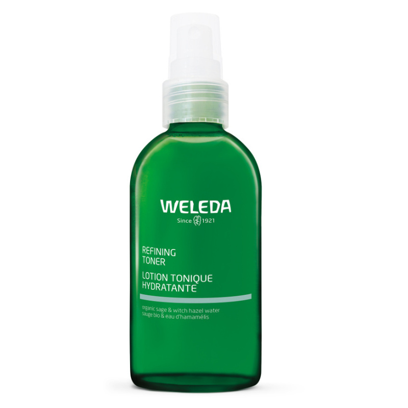 Weleda Cleansing Care Refining Toner hloubkově čisticí tonikum pro rozjasnění pleti 150 ml