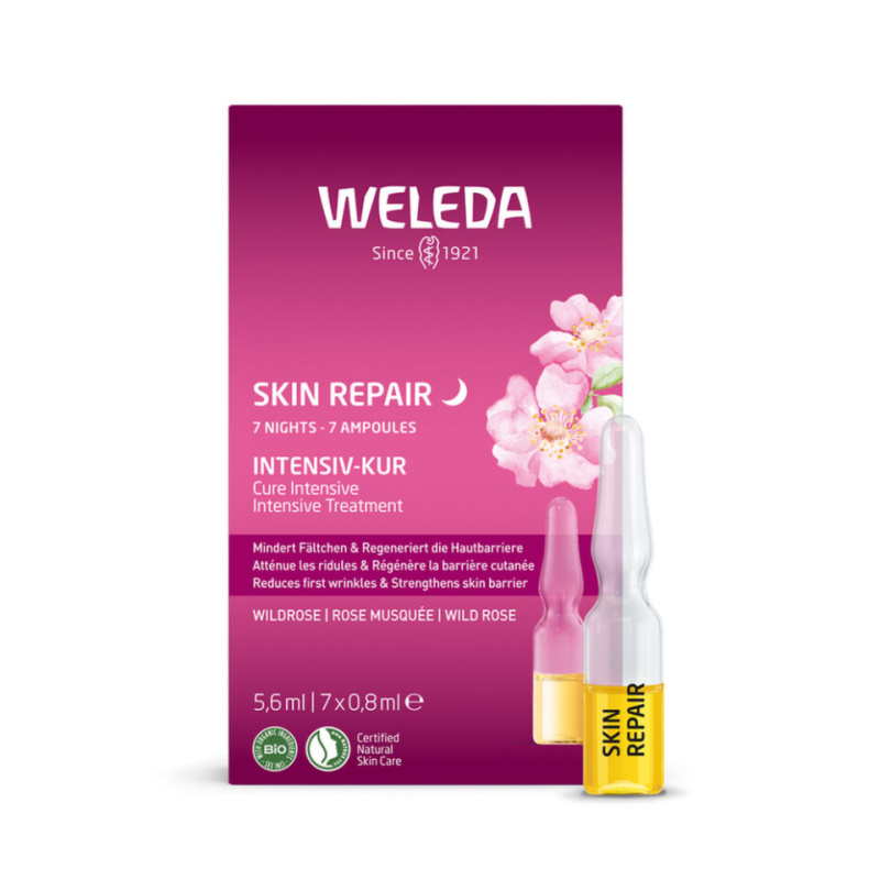 Weleda Divoká růže intenzivní kúra pro první vrásky 7x0,8 ml