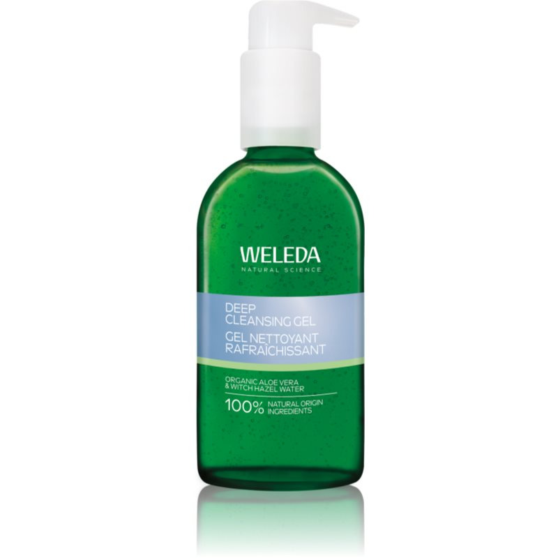 Weleda Cleansing Care Deep Cleansing Gel hloubkově čisticí gel s hydratačním účinkem 150 ml