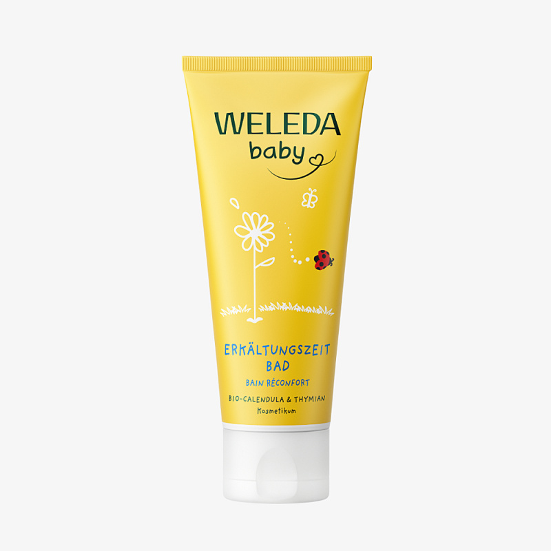 Weleda Baby Měsíčková koupel při nachlazení 75 ml