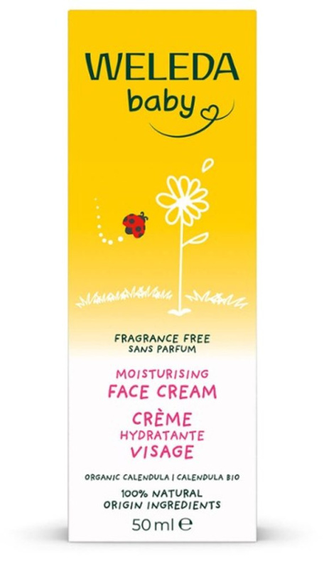 Weleda Baby Měsíčkový pleťový krém bez parfemace 50 ml