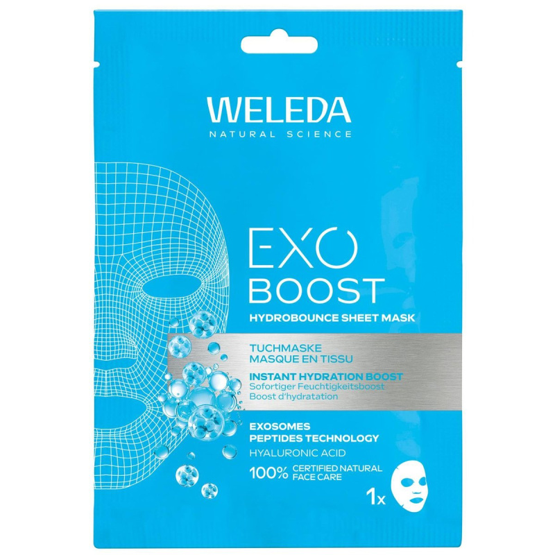 Weleda Superhydratační pleťová maska Hydrobounce Sheet Mask 20 ml