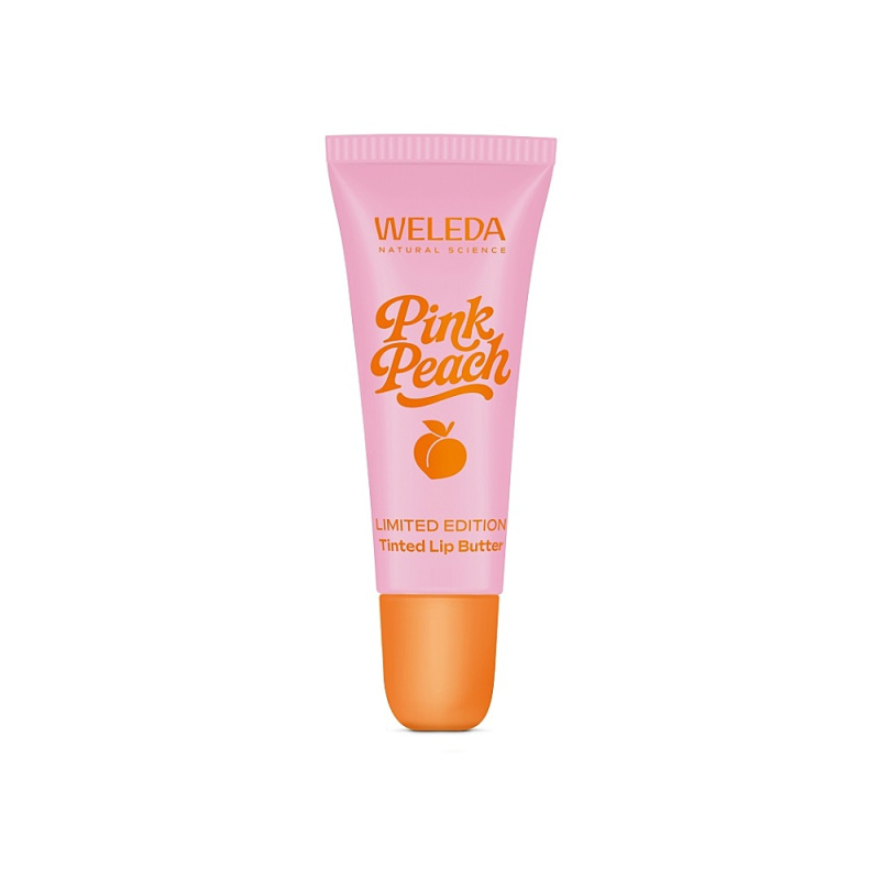 WELEDA Pink Peach Tónovaný balzám na rty 7 ml