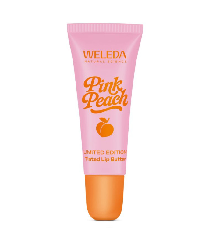 WELEDA Pink Peach Tónovaný balzám na rty 7 ml