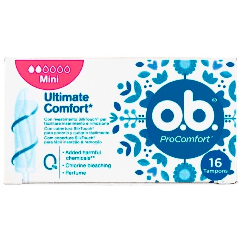 Tampóny O.B. ProComfort Mini 16 ks