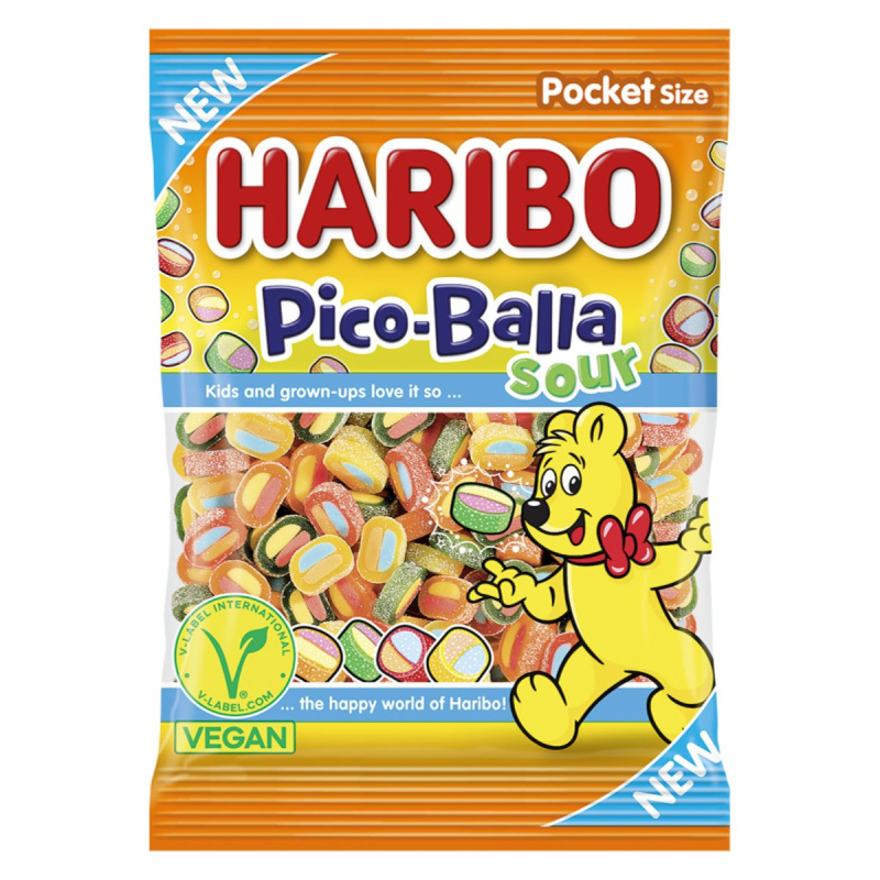 Haribo pico balla sour 80g