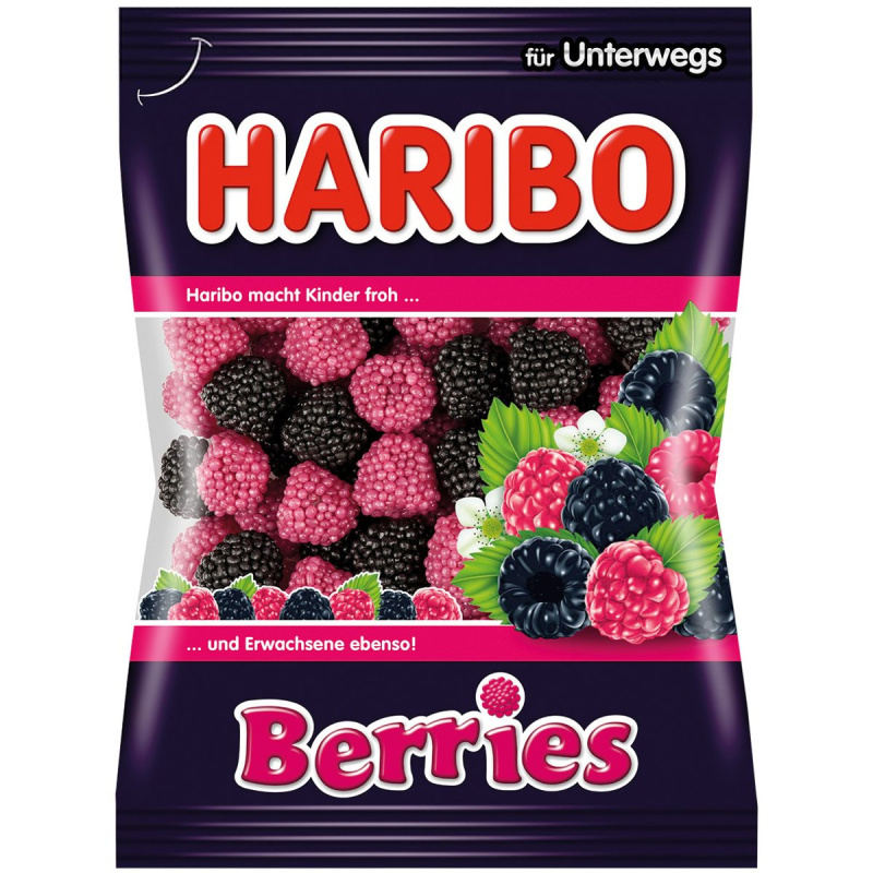 Haribo Berries Želé Bonbóny ve tvaru lesních plodů