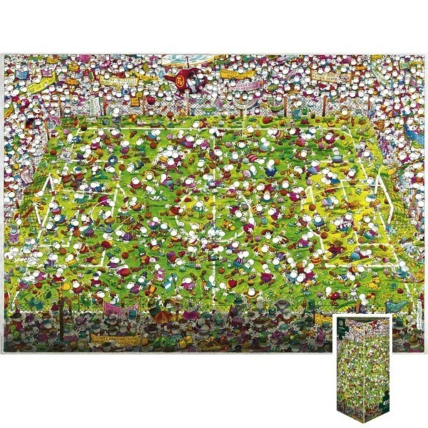 Heye Crazy World Cup Triangular 4000 dílků
